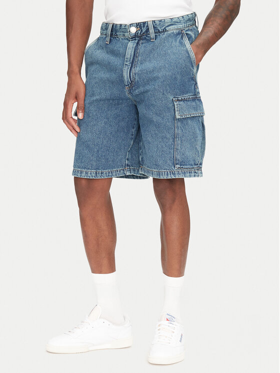 

Джинсовые шорты свободного кроя Bill 12272557 Jack&Jones, синий