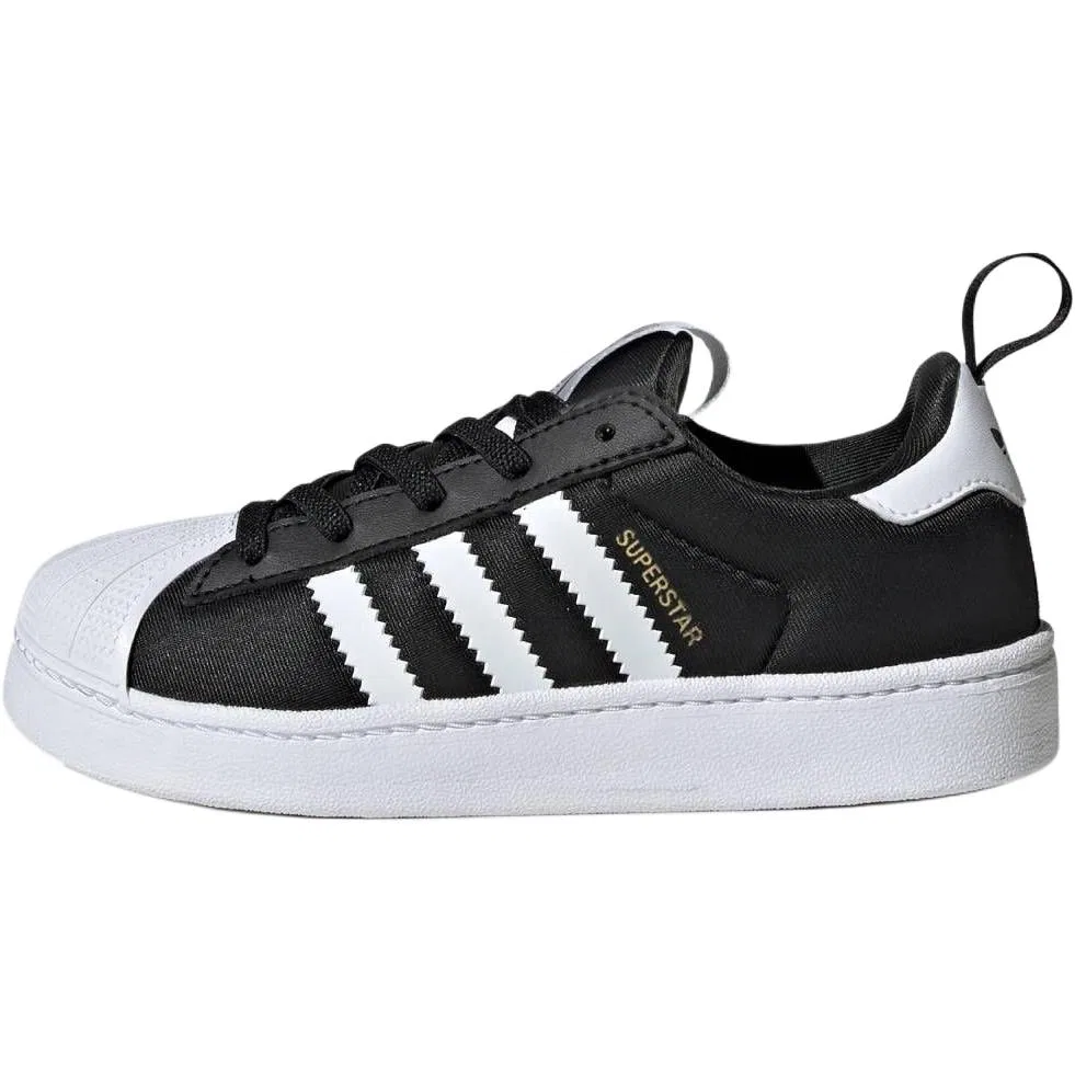 Кроссовки для скейтбординга Adidas Originals SUPERSTAR Kids Black White