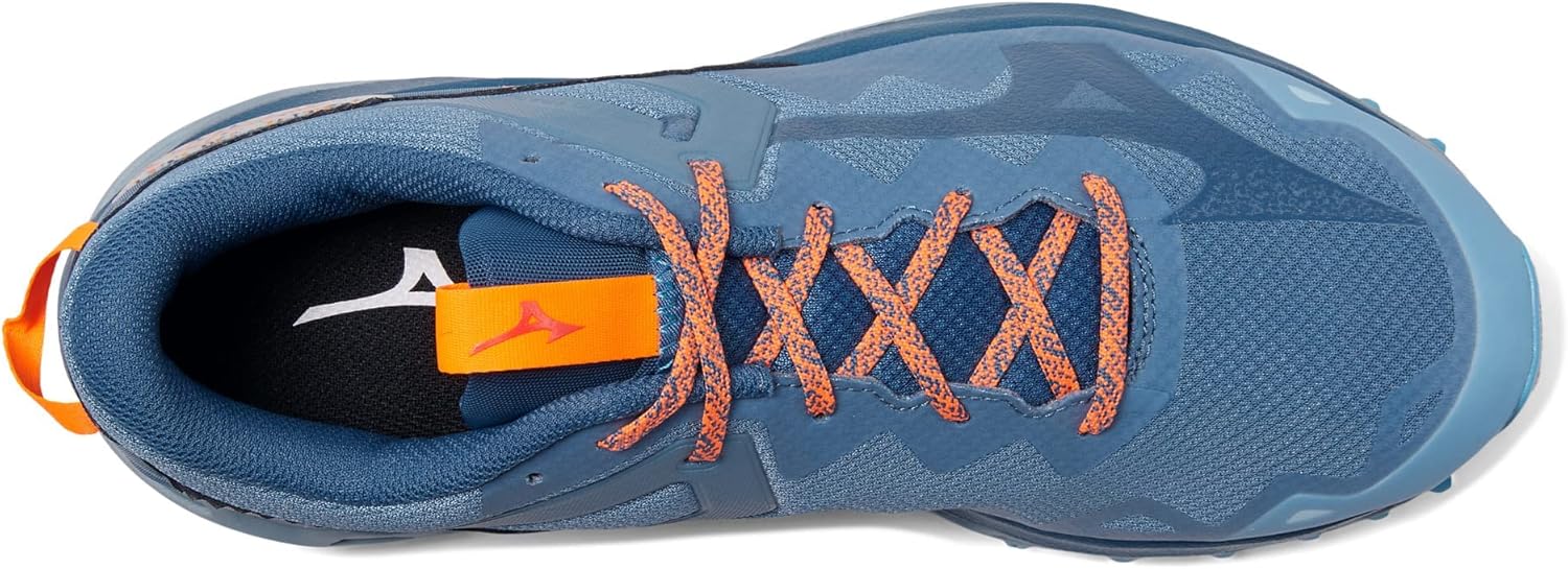 Беговые кроссовки Mizuno Men's Wave Mujin 9, синий/голубой — фото 3