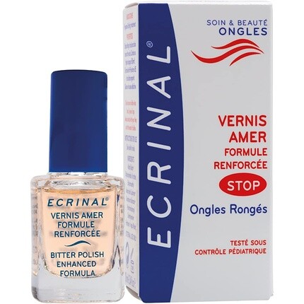 

Ecrinal Bitter Varnish Stop Bitten Nails Enhanced Formula 10мл
