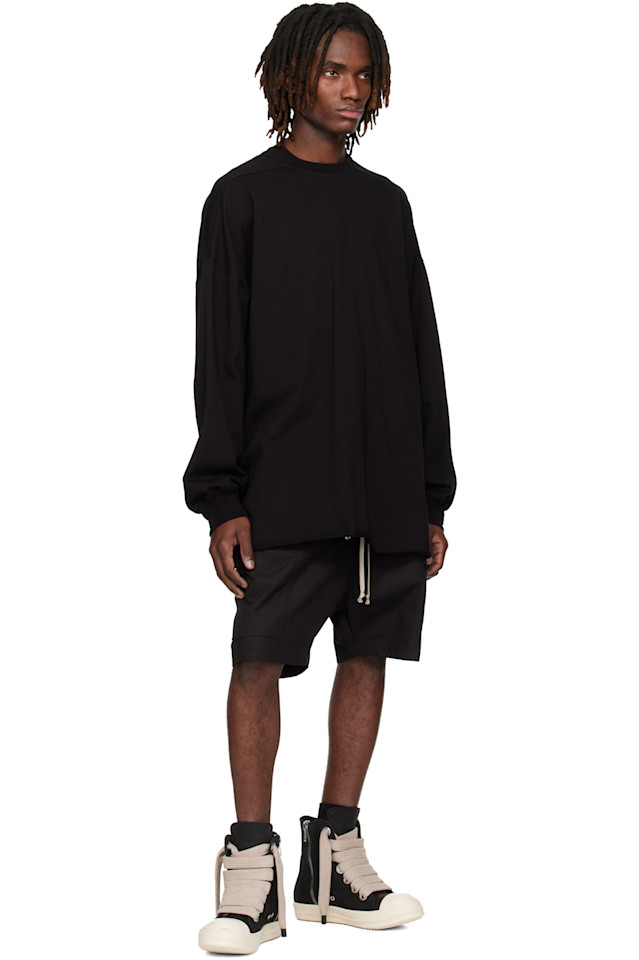 Футболка Temple heavy tommy Rick Owens, черный — фото 4
