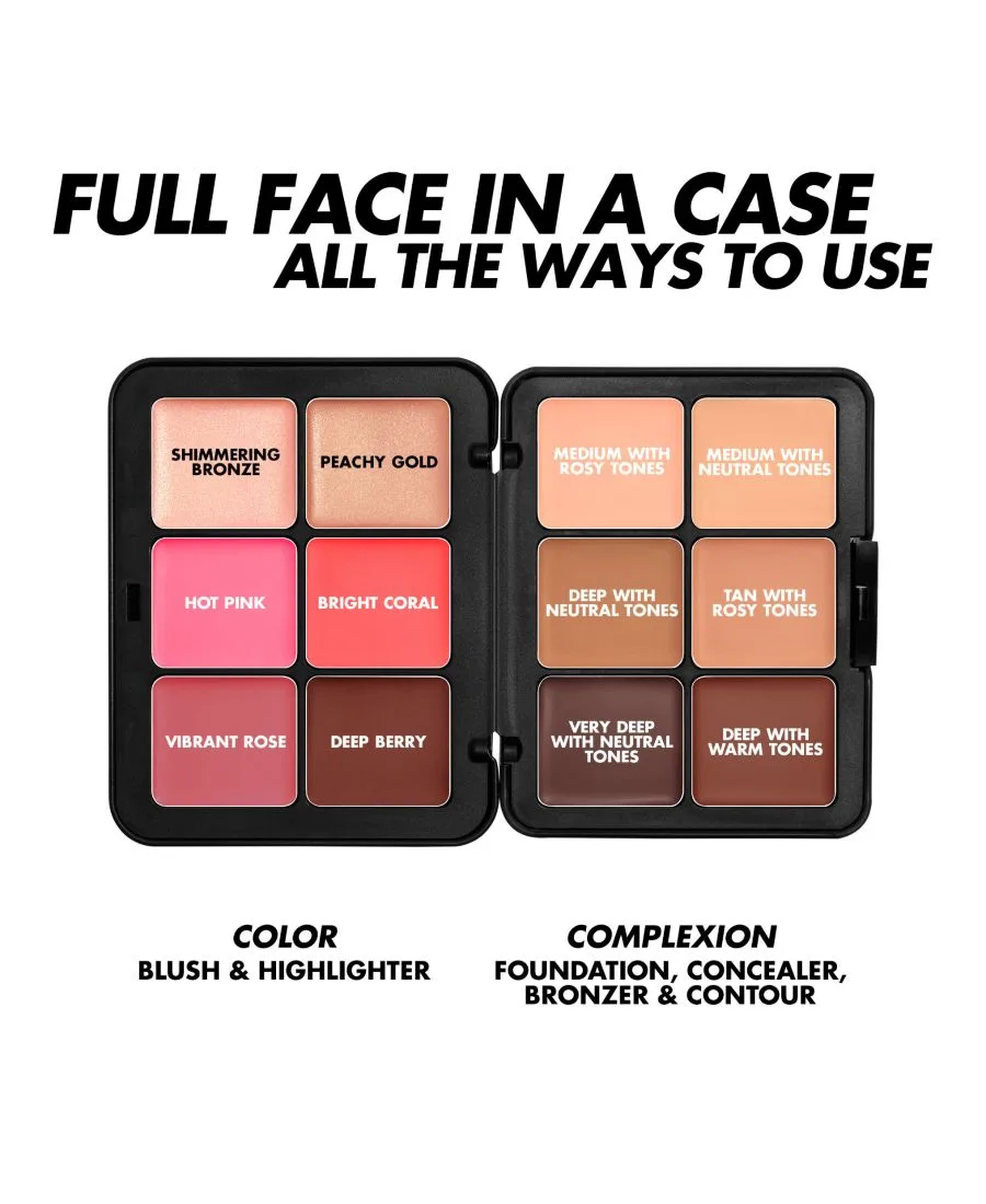MAKE UP FOR EVER Палитра стойких кремов для лица HD Skin Face Essentials — фото 2