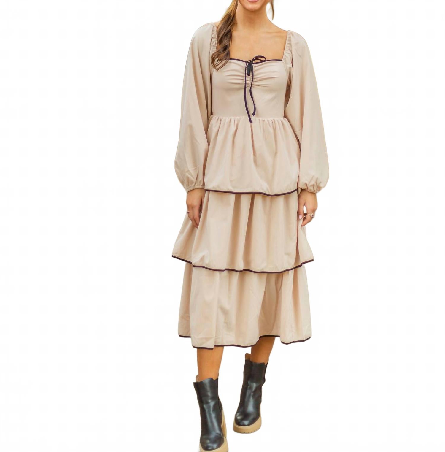 

Платье Parker бежевое In February