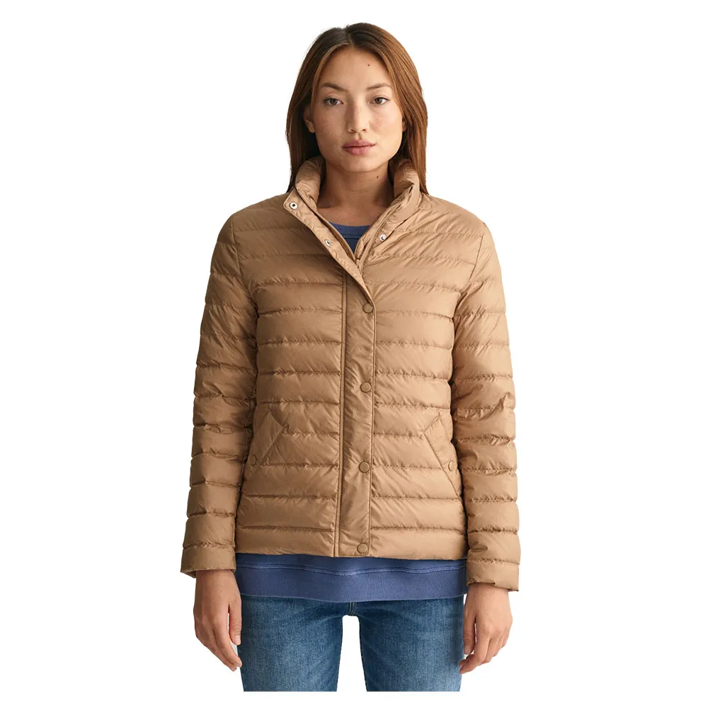 

Куртка Gant Light Down, коричневый