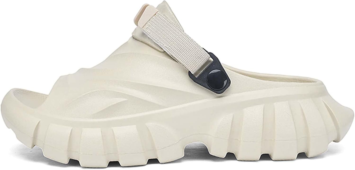 

Мужские нескользящие сандалии из ЭВА для улицы, летние суперкомфортные перфорированные обувь Generic, песочный