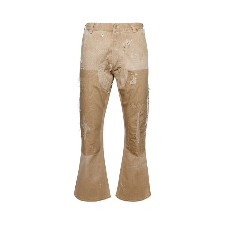 

Брюки SAINT Mxxxxxx Double Knee Pants Beige, желто-коричневый