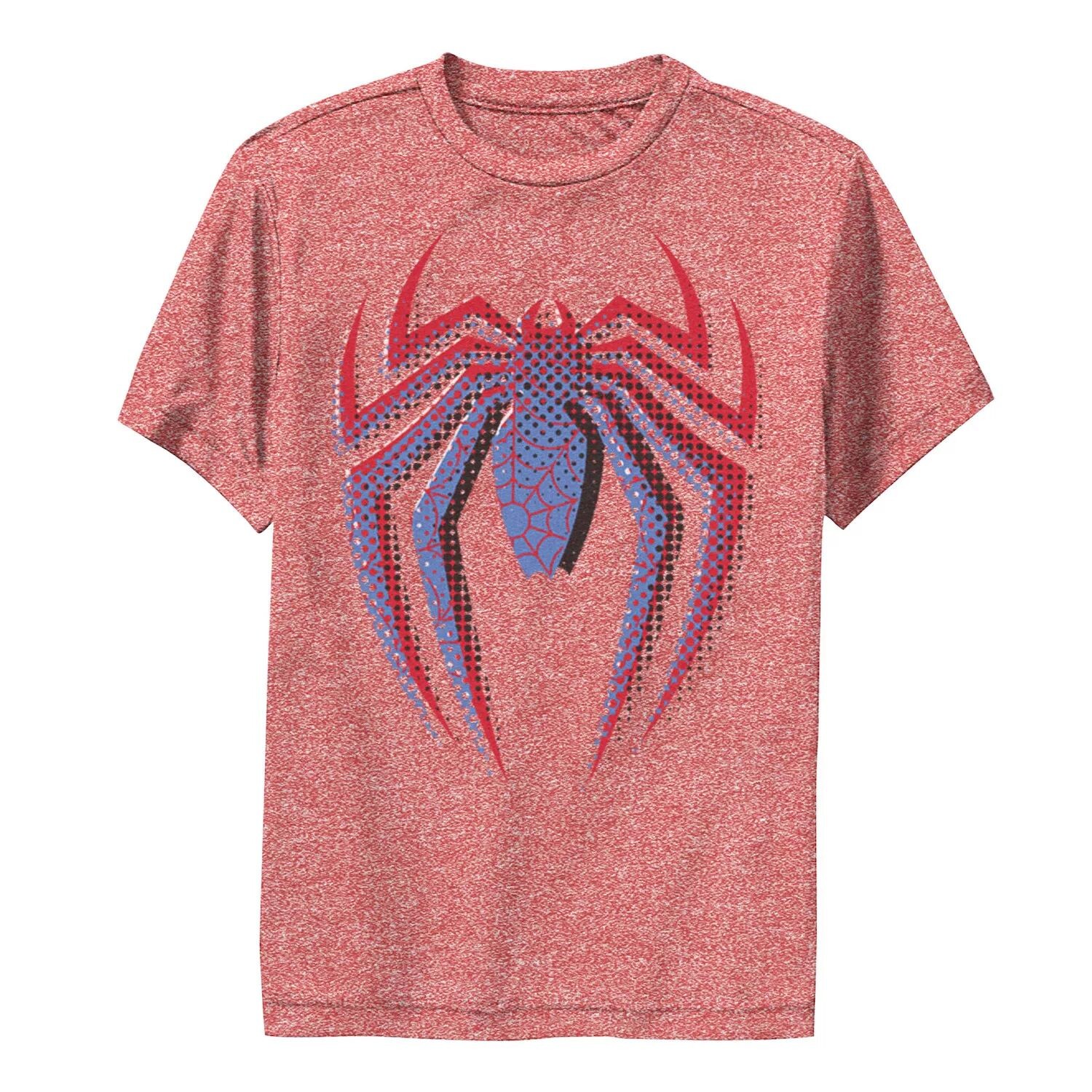

Футболка с логотипом Marvel Spider-Man в горошек и графикой для мальчиков 8–20 лет Marvel