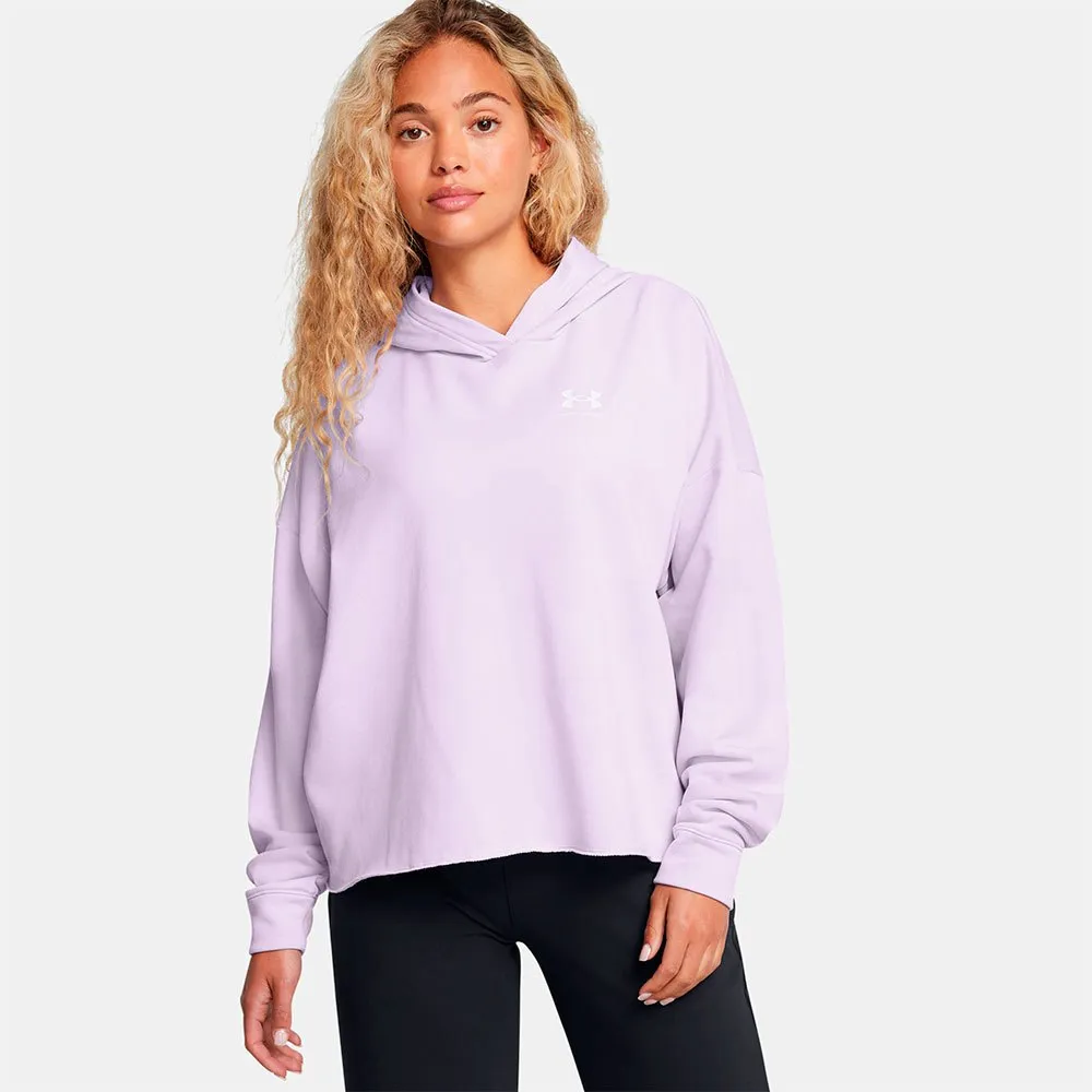 

Худи Under Armour Rival Terry Oversized, фиолетовый