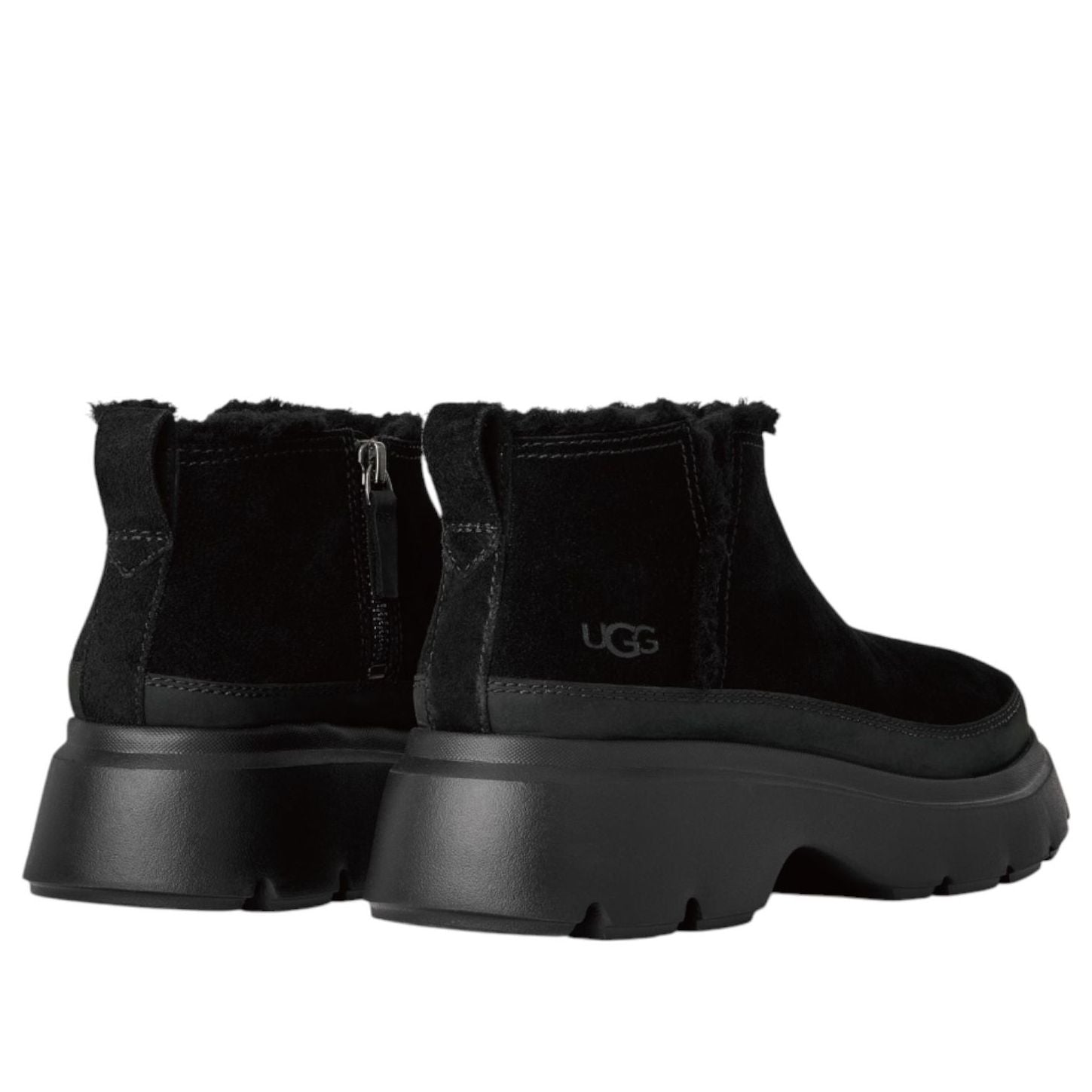 Ботинки (WMNS) UGG Calimuze Ultra Mini Slip On-Snow Boots 'Black' — фото 3