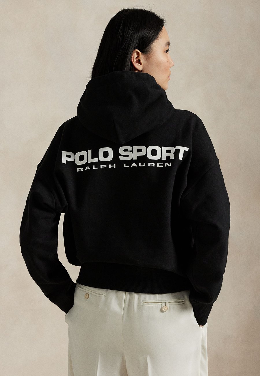Толстовка Polo Ralph Lauren RELAXED FIT POLO SPORT HOODIE UNISEX, Black — фото 4