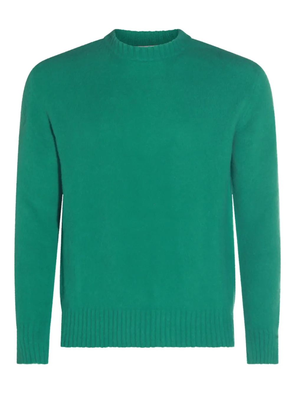 

Шерстяной свитер с круглым вырезом Piacenza Cashmere, зеленый