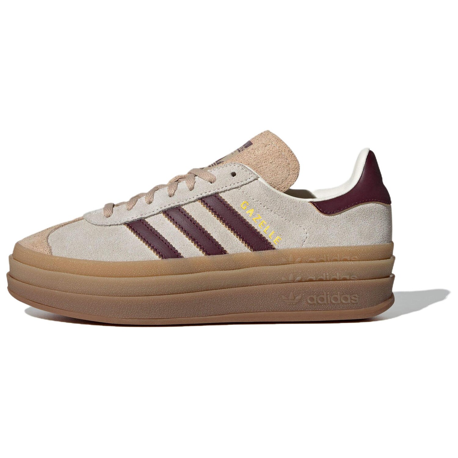 

Кеды, обувь для скейтбординга Gazelle женские низкие бежевый Adidas Originals