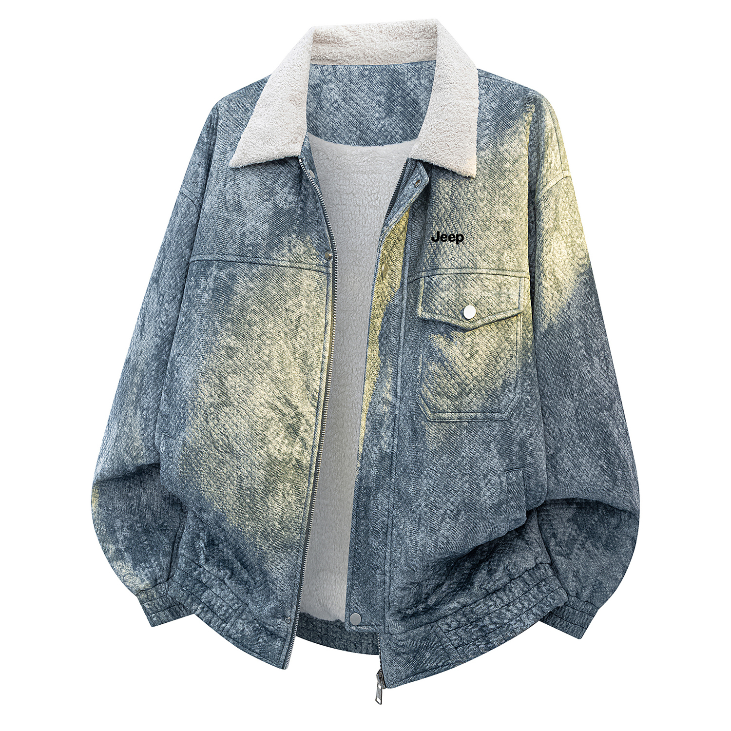 

Куртка Leisure Collection мужская Jeep, светло-синий