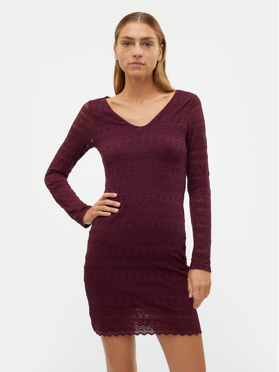 

Коктейльное платье узкого кроя Vero Moda, красный