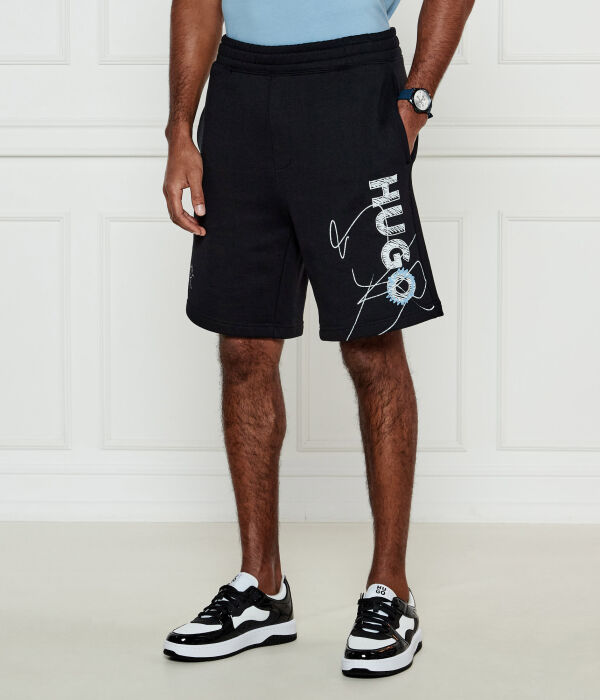 

Шорты насибо Regular fit Hugo Blue, черный