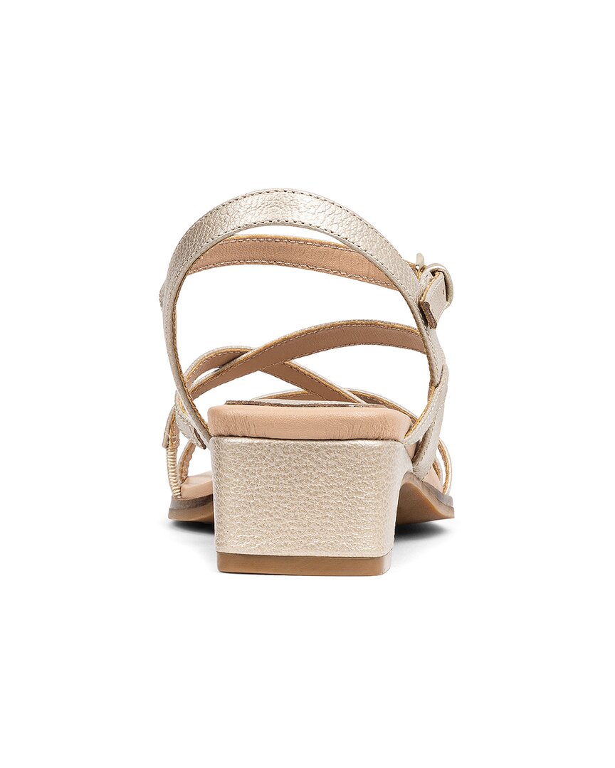 Donald Pliner Cesilia Leather Sandal, золотой — фото 3