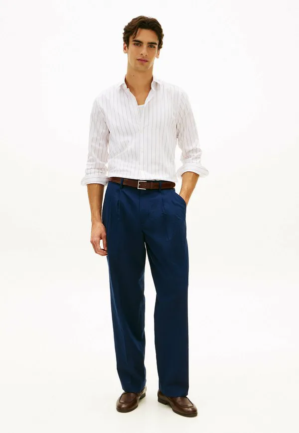 Рубашка в стиле smart casual с полосками Tommy Hilfiger, Magma Red Multi — фото 2