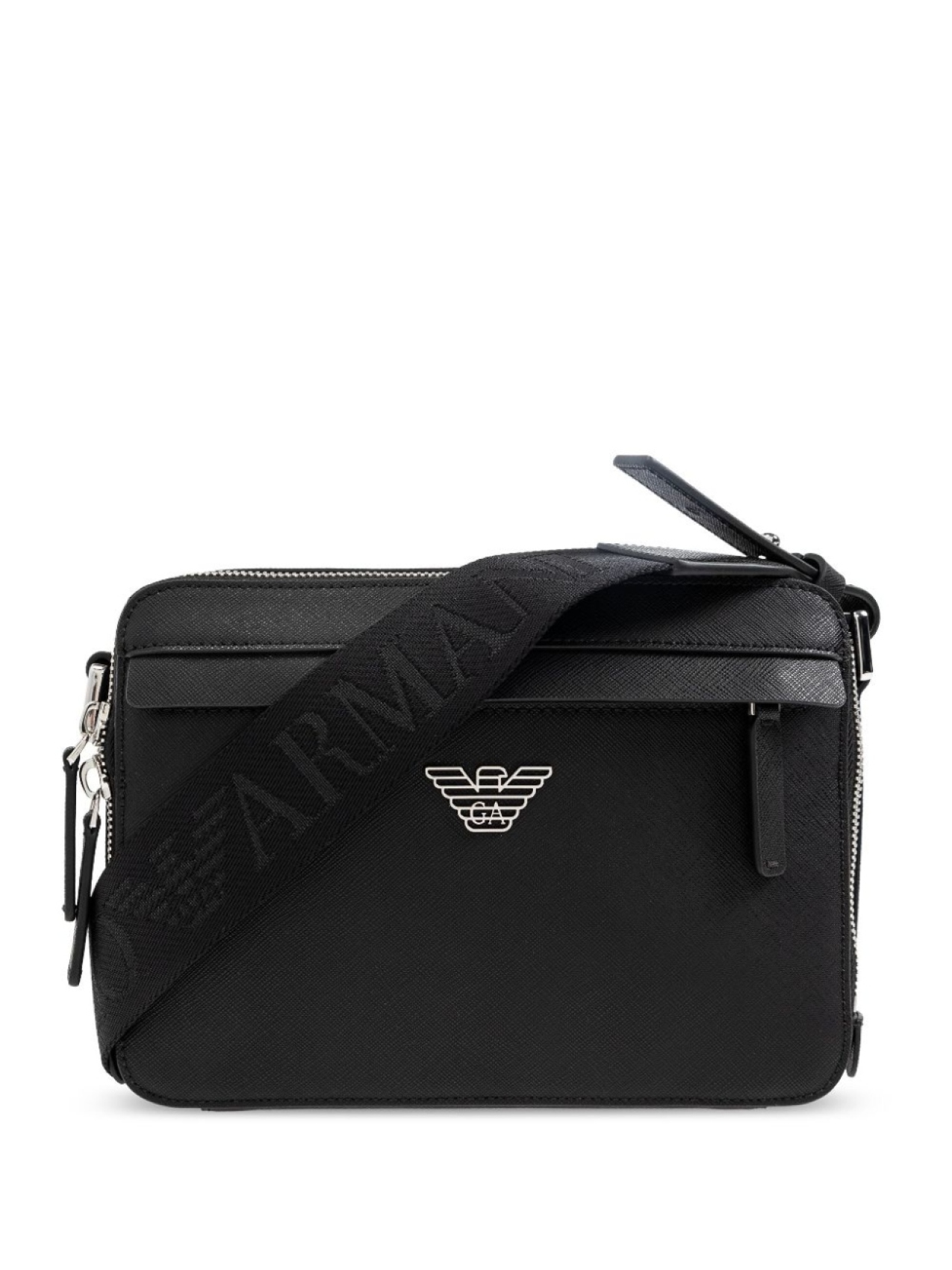 

Emporio Armani сумка-мессенджер на молнии, черный