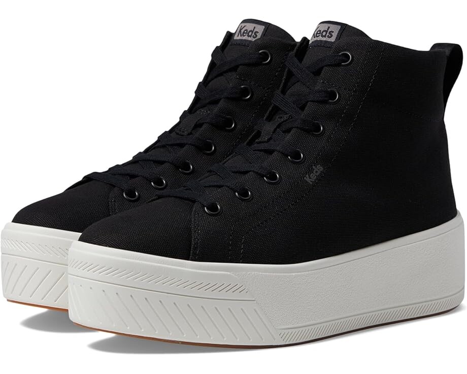 

Кроссовки Keds Skyler Hi Lace Up, цвет Black Canvas
