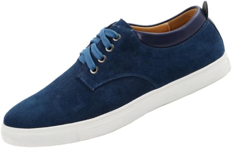 

Мужские кроссовки большого размера для повседневного и многозадачного использования. Плоская подошва, удобные, противоскользящие и прочные. Подходят для активного отдыха, бега и ежедневного ношения Fmshi, синий