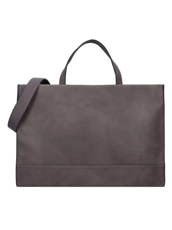 

Шоппер LIEBESKIND BERLIN Lou 2 Shopper Tasche Leder 41 cm, цвет iron