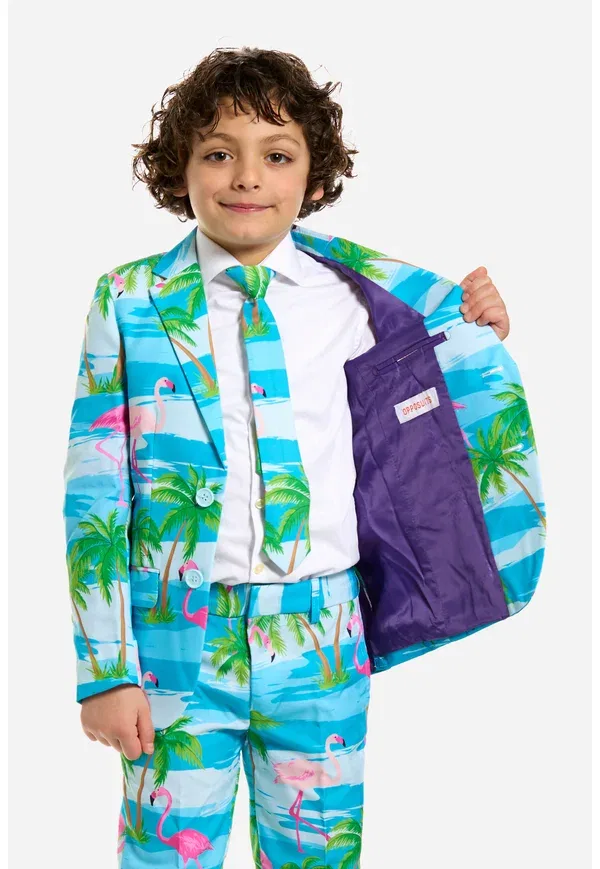 Костюм Flaminguy Opposuits, светло-голубой/розовый — фото 3
