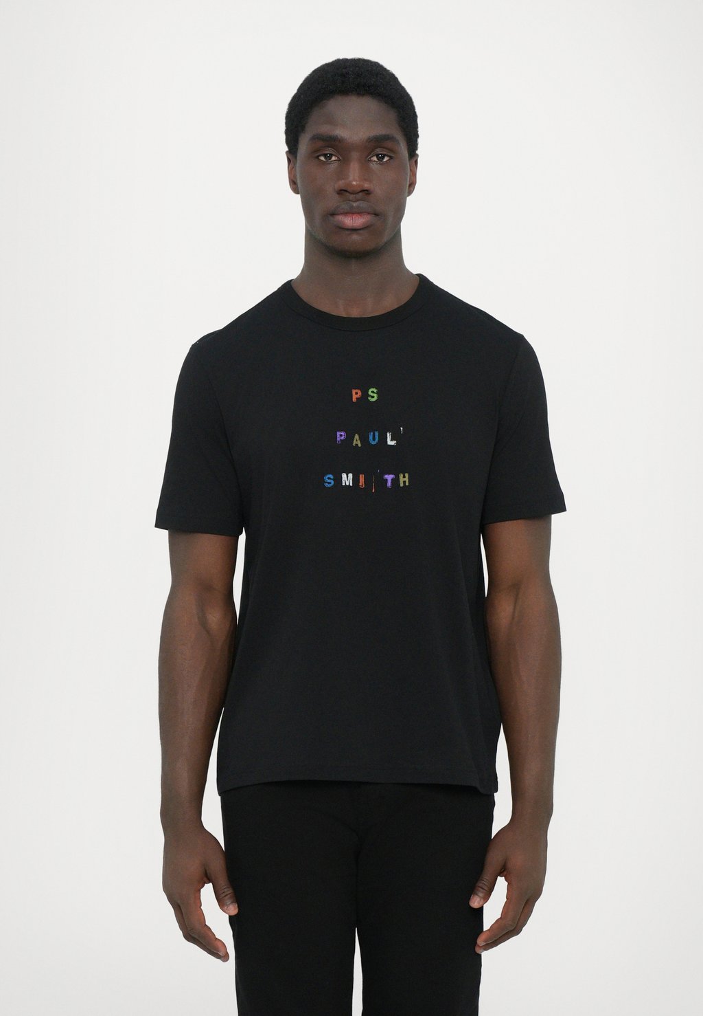 

Футболка с принтом CASUAL FIT PS Paul Smith, черный