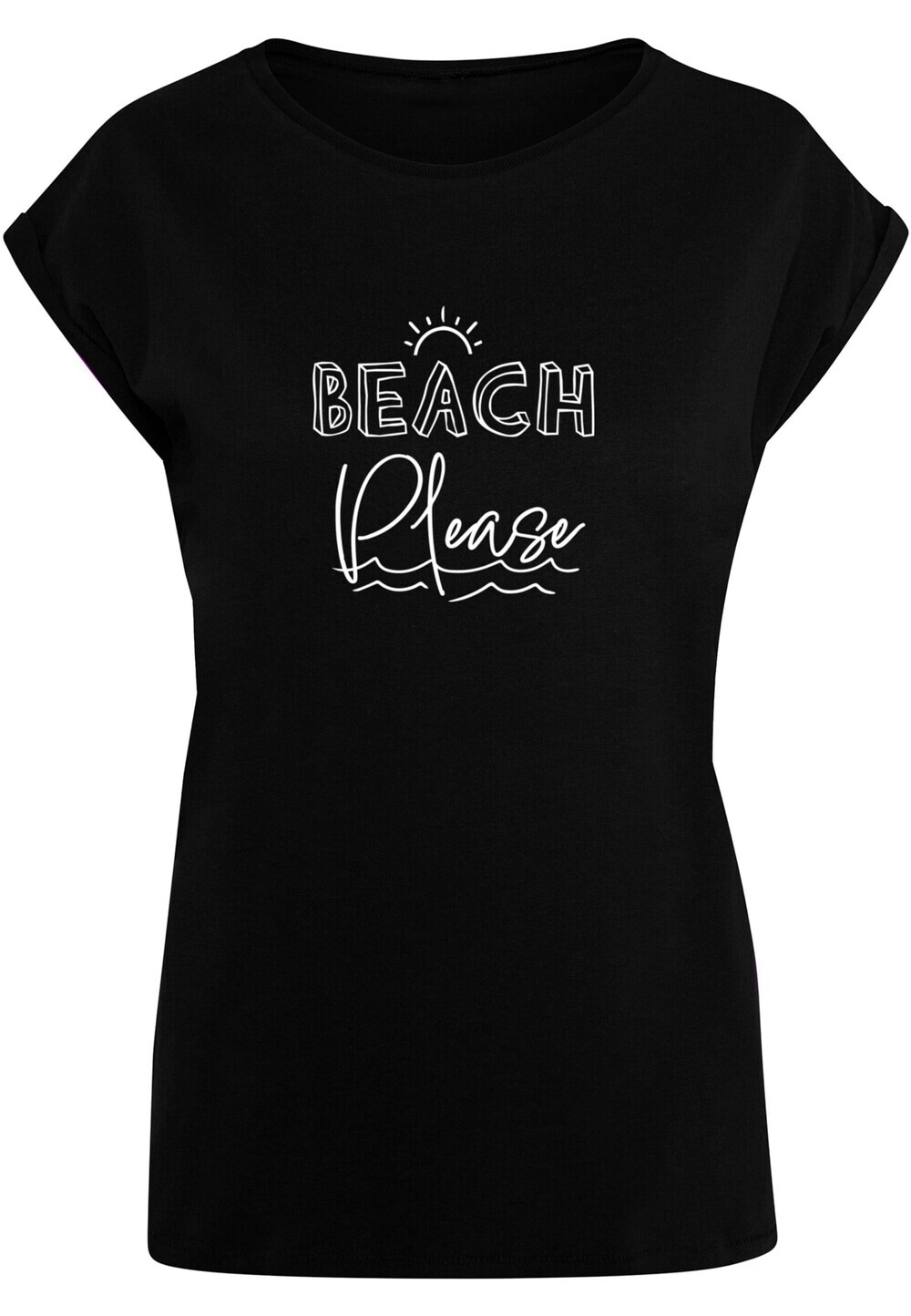 

Рубашка Merchcode Beach Please, черный