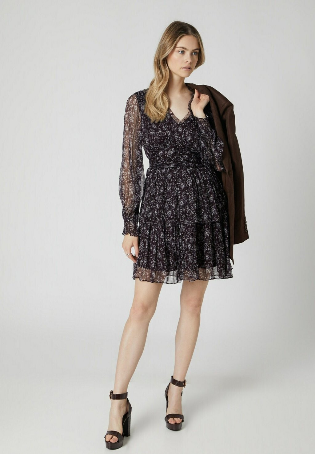 

Дневное платье MAIRA Guido Maria Kretschmer Collection, фиолетовый