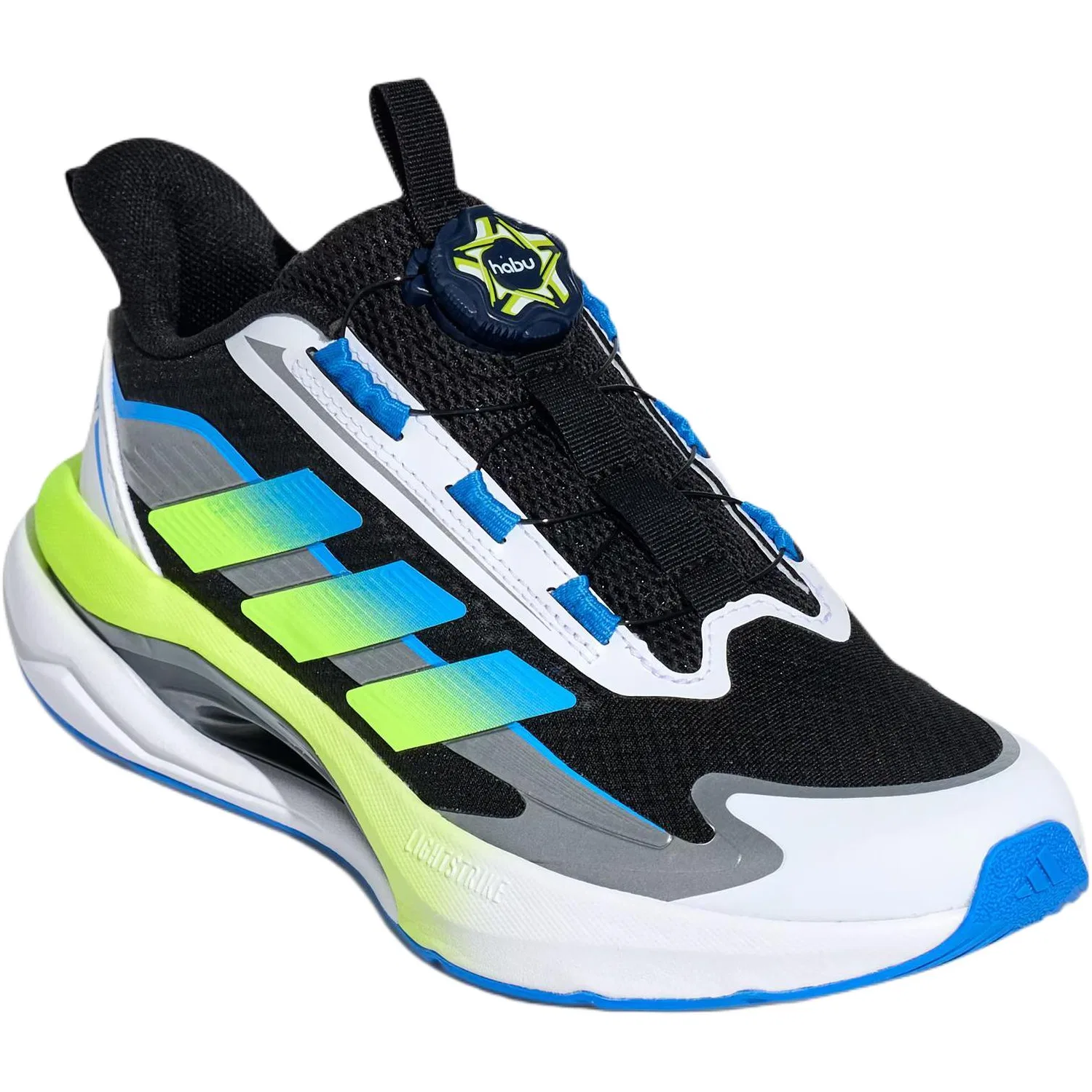 Кроссовки детские Lightdart Habu Low top Kids' Running Shoes Black Blue Kids' Adidas — фото 4