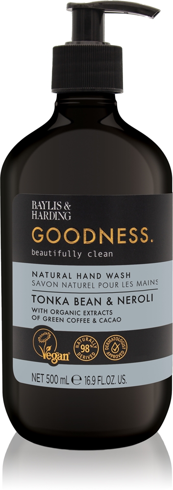 

Мыло для рук Goodness с бобами тонка и нероли Baylis & Harding, 500 мл