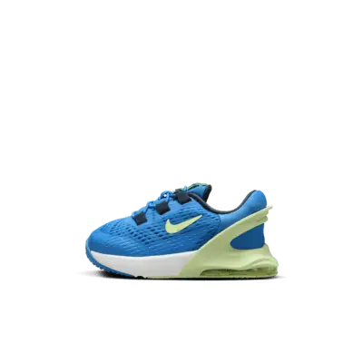 

Кроссовки Nike Air Max 270 Go, цвет Light Photo Blue/Summit White/Stadium Green/Barely Volt