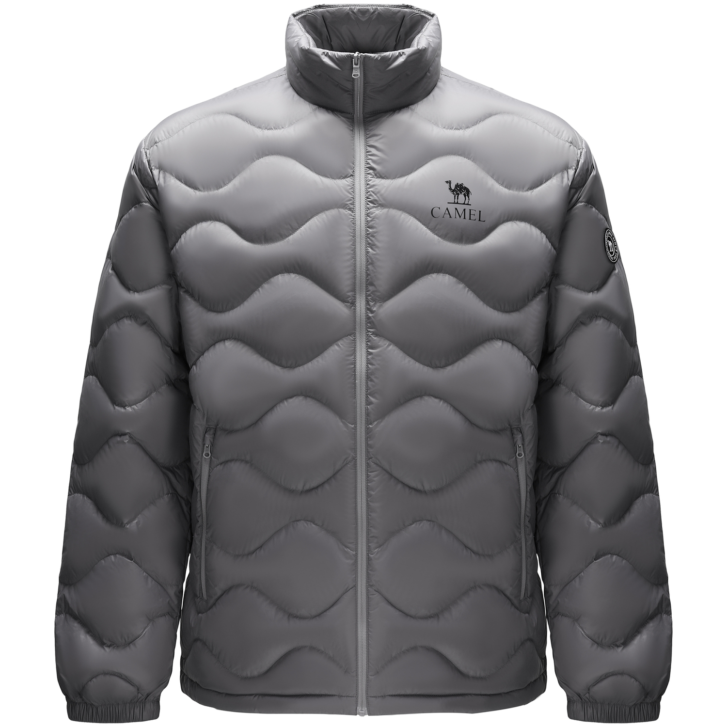 

Пуховик из коллекции Warm Fleece для мужчин CAMEL, tranquil серый