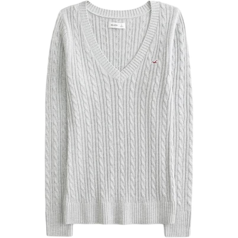 

Свитер женский Hollister, серый