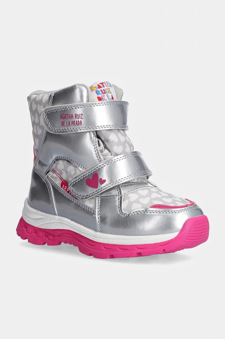 

Детская зимняя обувь Agatha Ruiz de la Prada, серебряный
