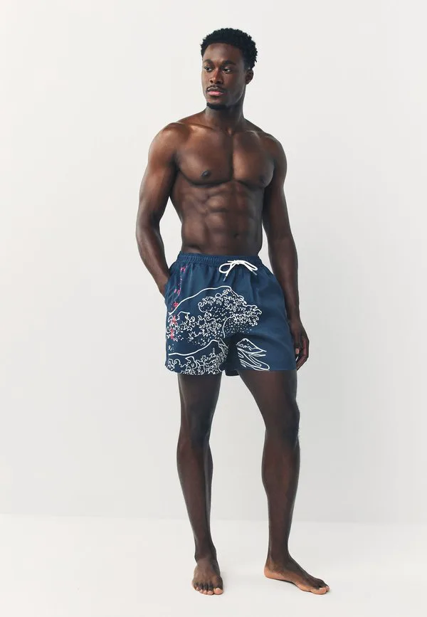 

Плавки стандартного кроя с лицензионным принтом. Next, Blue Hokusai, Синий, Плавки стандартного кроя с лицензионным принтом. Next, Blue Hokusai