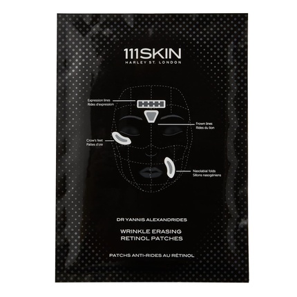 

Пластыри от морщин с ретинолом 111skin, неинвазивные пластыри от морщин на лбу. 111Skin