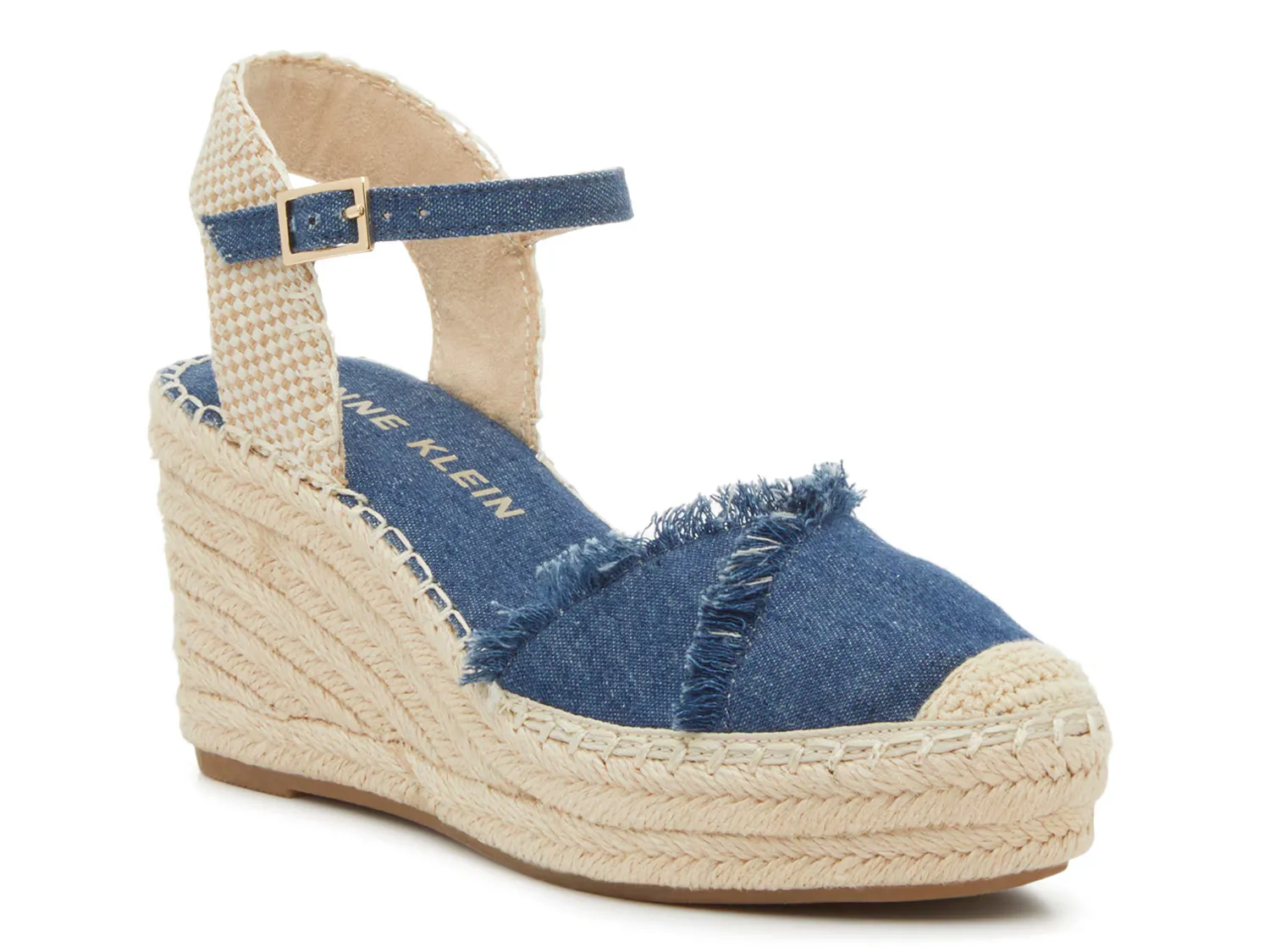 

Сандалии London Wedge Sandal Anne Klein, синий