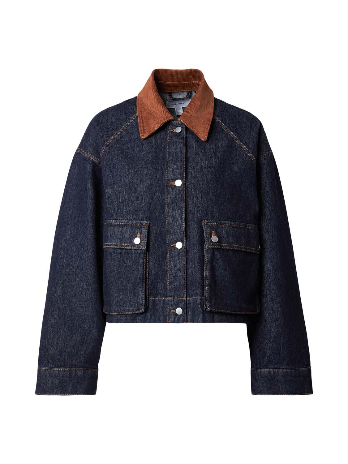 

& Other Stories Куртка для межсезонья в темно-синем цвете