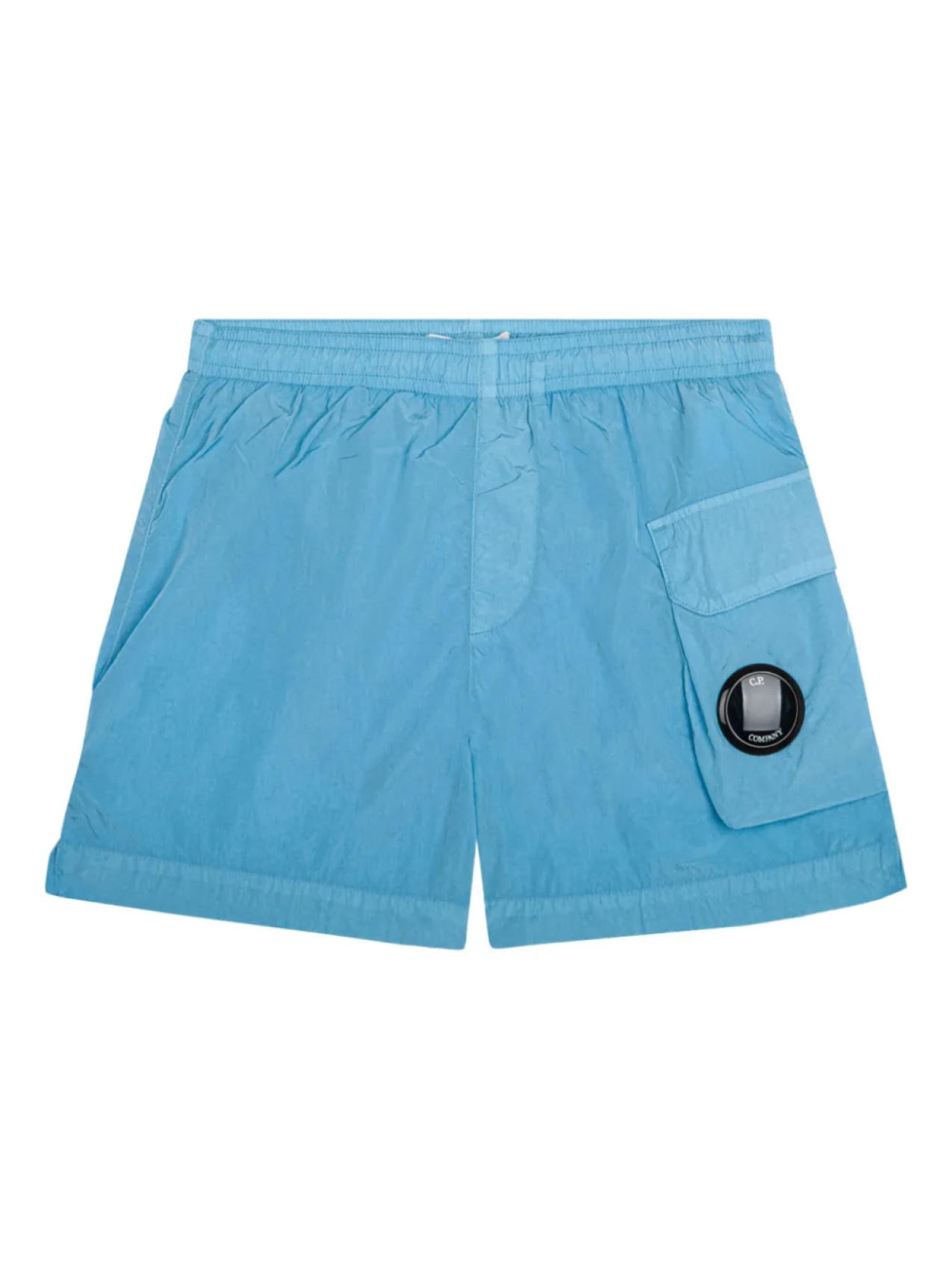

Плавки-шорты с линзами C.P. Company Kids, синий