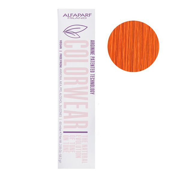 

Краска для волос без аммиака 8.44, 60 мл Alfaparf Color wear, цвет 8.44