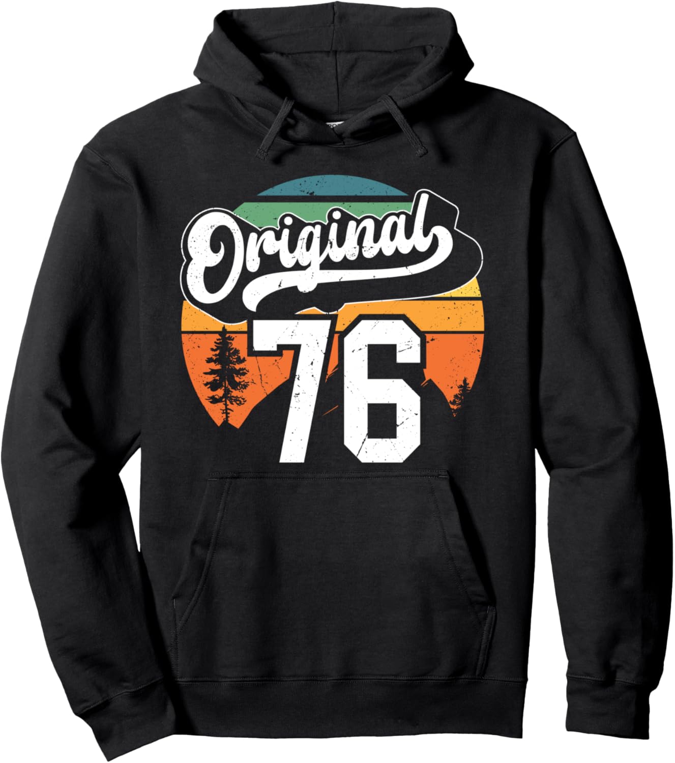 

Оригинальная винтажная ретро-толстовка 1976 года, посвященная 47-летию компании, для мужчин и женщин Retro Original Birthday Vintage Styles, черный