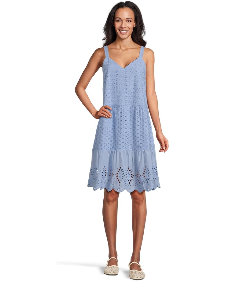 

Платье Splendid Napa Eyelet Dress, цвет Steel Blue
