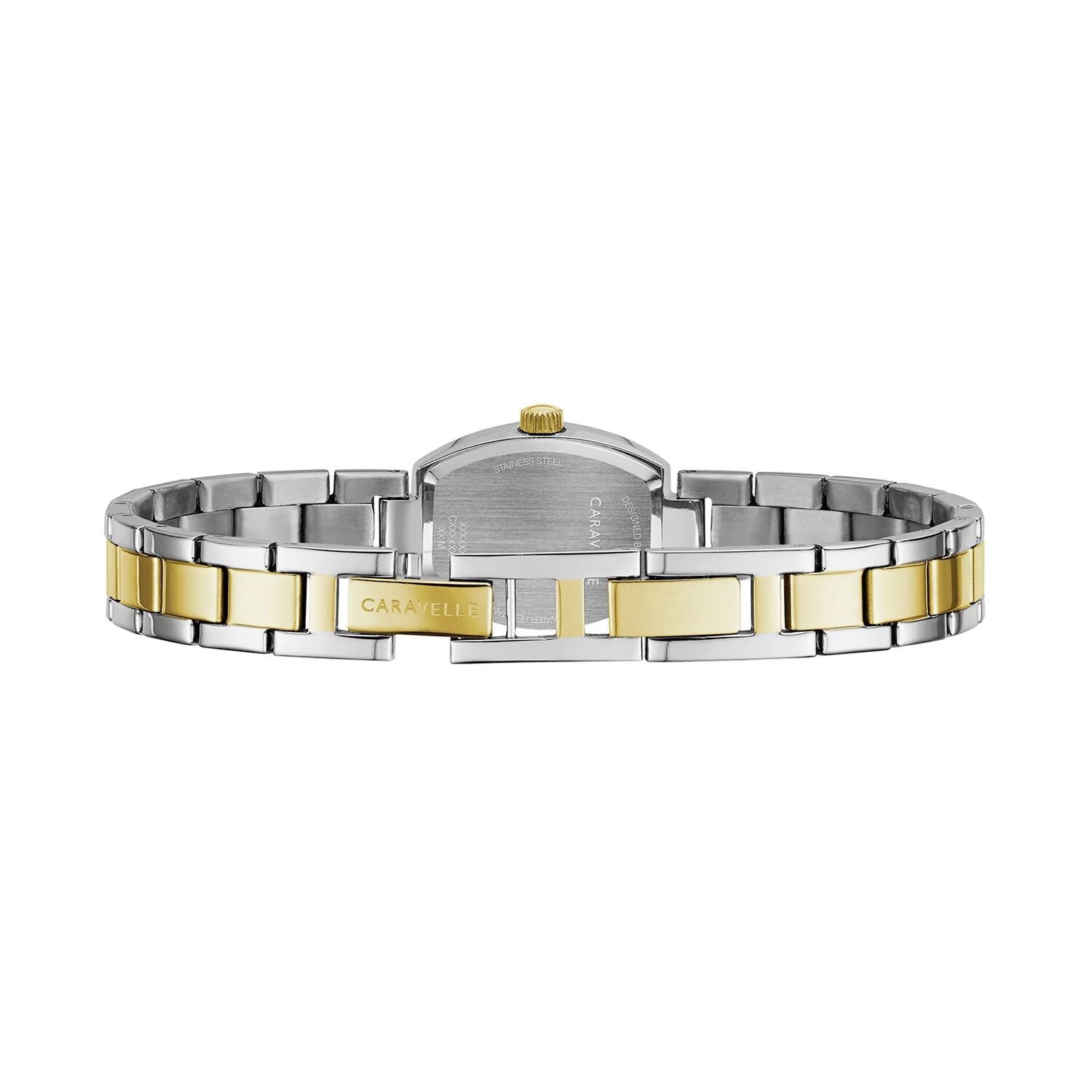 

Женские двухцветные часы Caravelle by Bulova из нержавеющей стали с кристаллами — 45L168