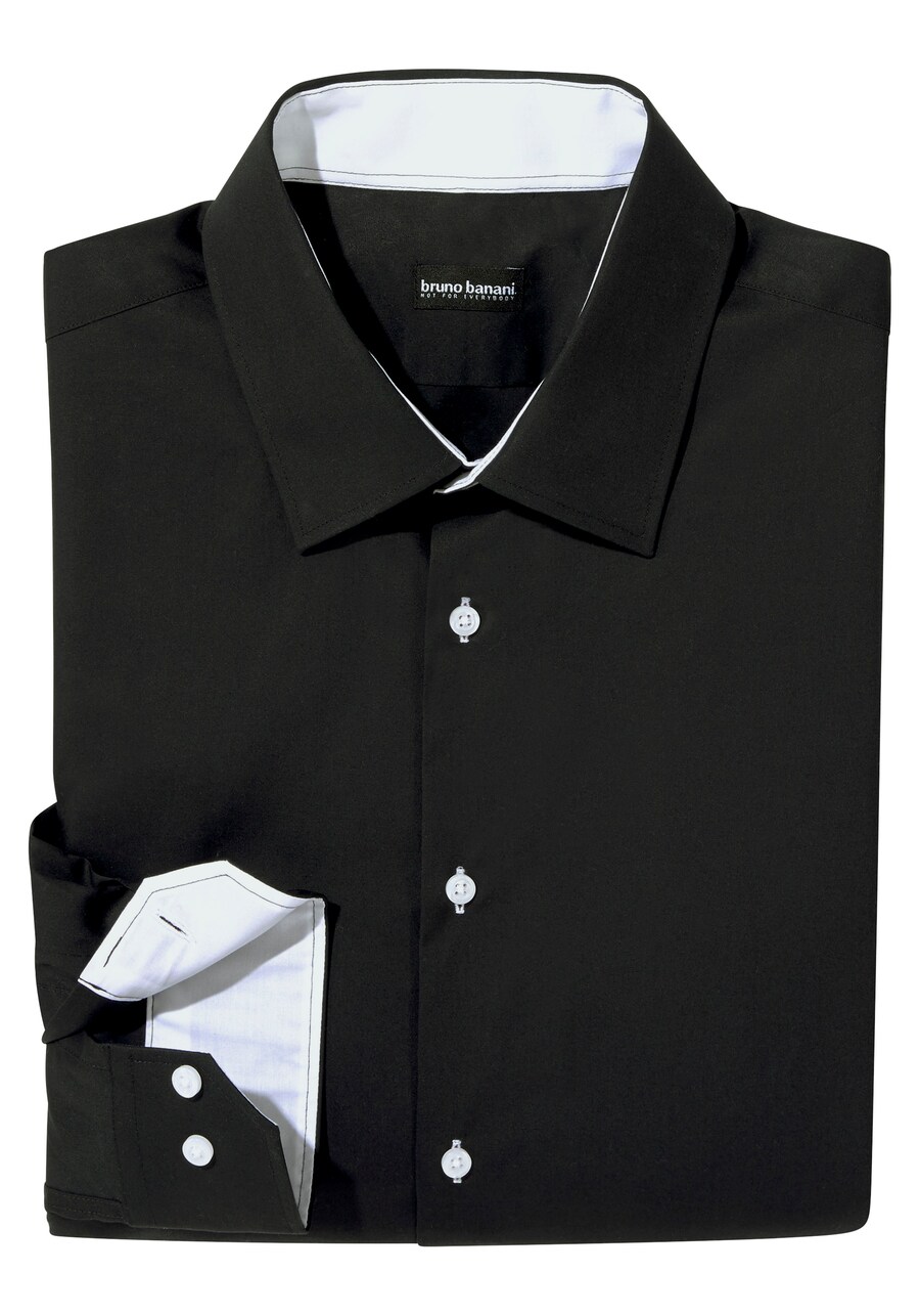 

Деловая рубашка BRUNO BANANI Regular fit Business Shirt, черный
