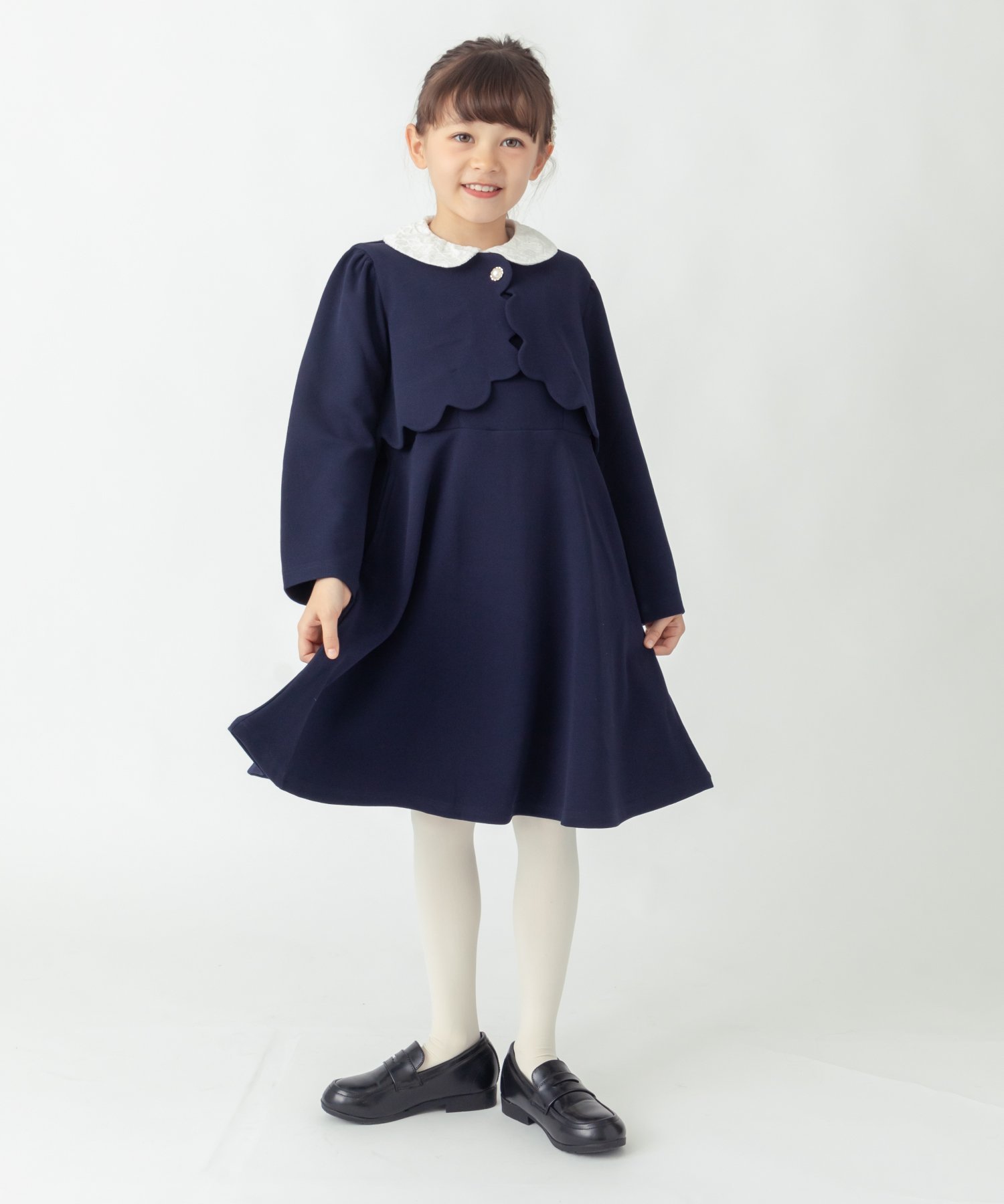 Комплект курток с волнистым краем Ever Closet, Navy — фото 2