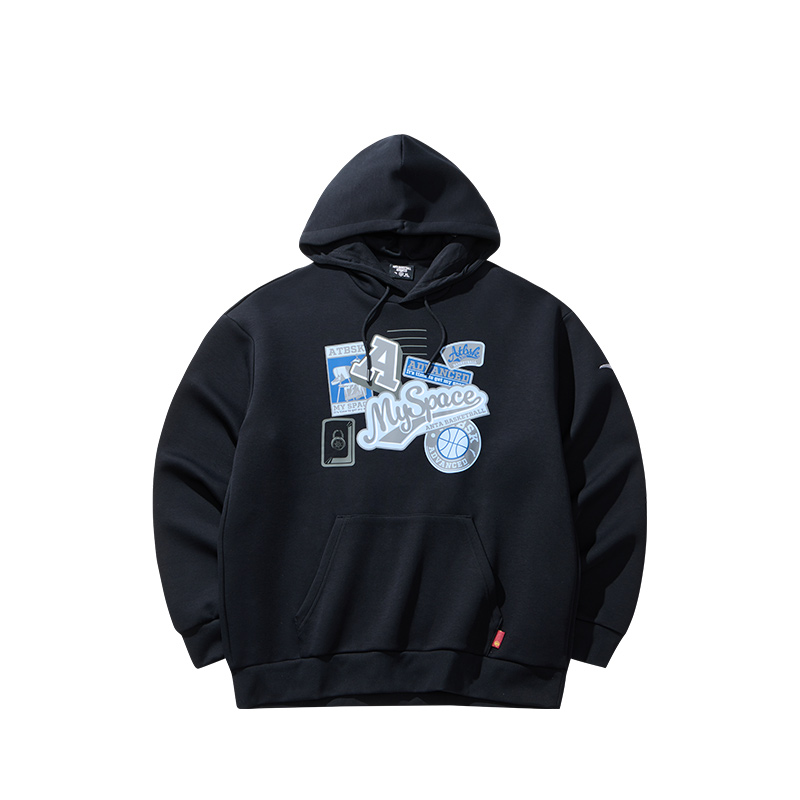 

ANTA Толстовка из коллекции Basketball Unisex Basic Black