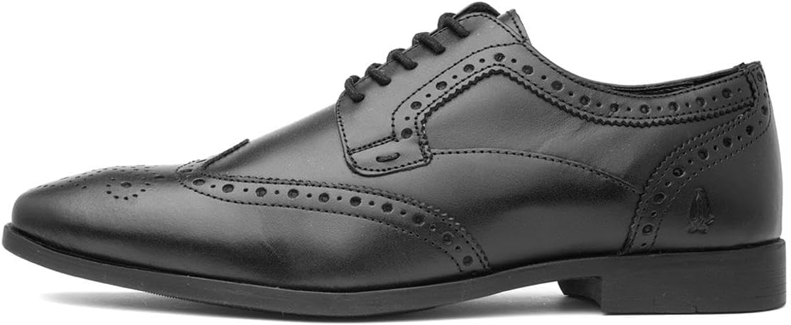 

Туфли Hush Puppies Men's Elliot Brogue School Uniform Shoe, черный