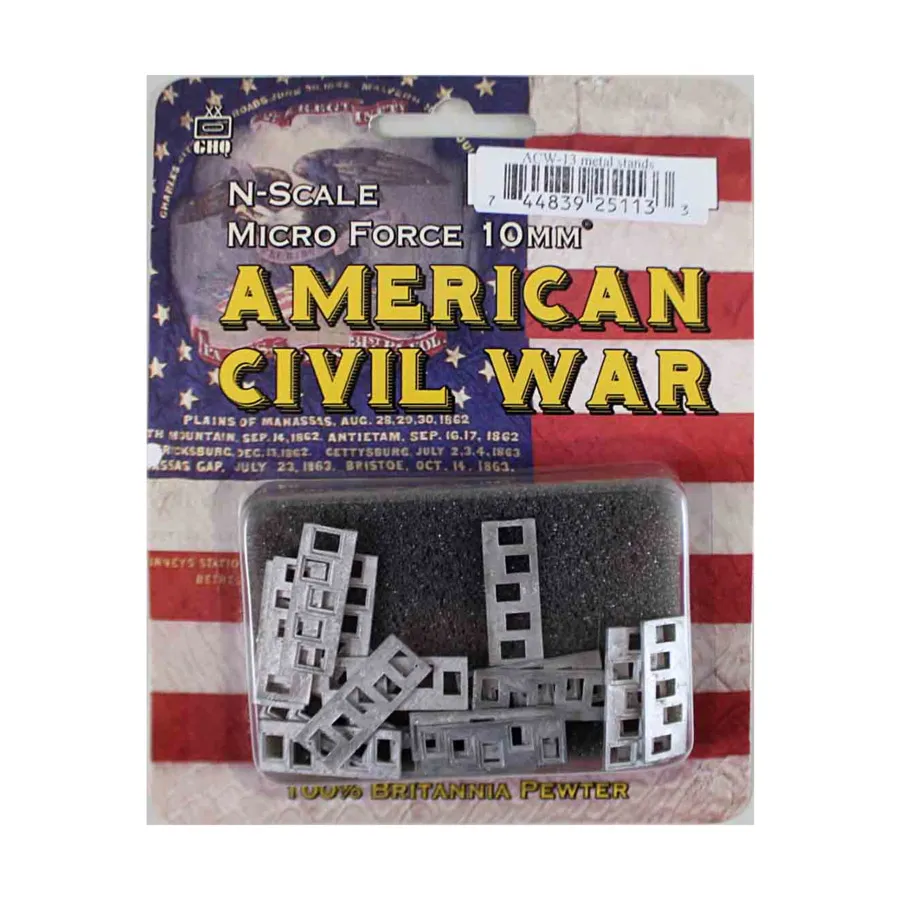 

Металлические подставки, Micro Force American Civil War Figures - Accessories (10mm)