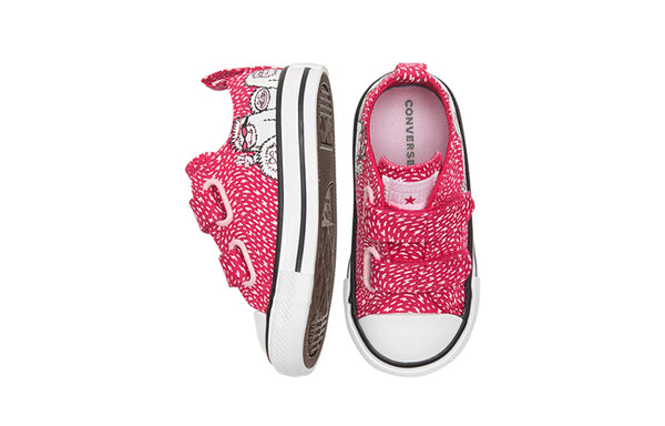 Кроссовки chuck taylor all star 2v pink snowman low 'pink blue' Converse, розовый — фото 4
